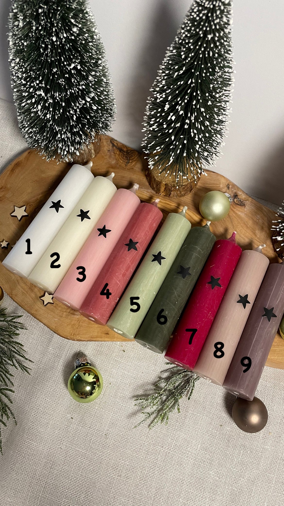 Geschenkset zu Weihnachten / Adventszeit / Mitbringsel / Kleinigkeit / Kerze / Weihnachtsgeschenk / Wichtelgeschenk