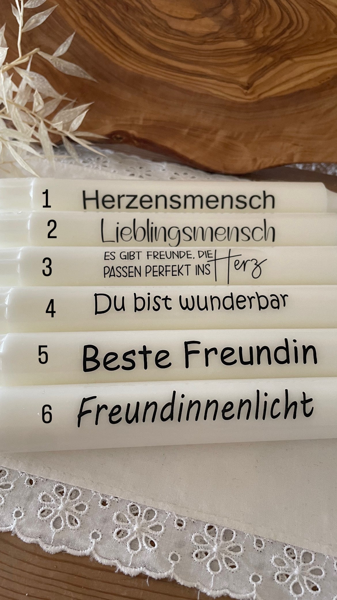 Häuserzeile, Geschenk Freundin, Herzensmensch, Lieblingsmensch, Mitbringsel, Kerzenbotschaft