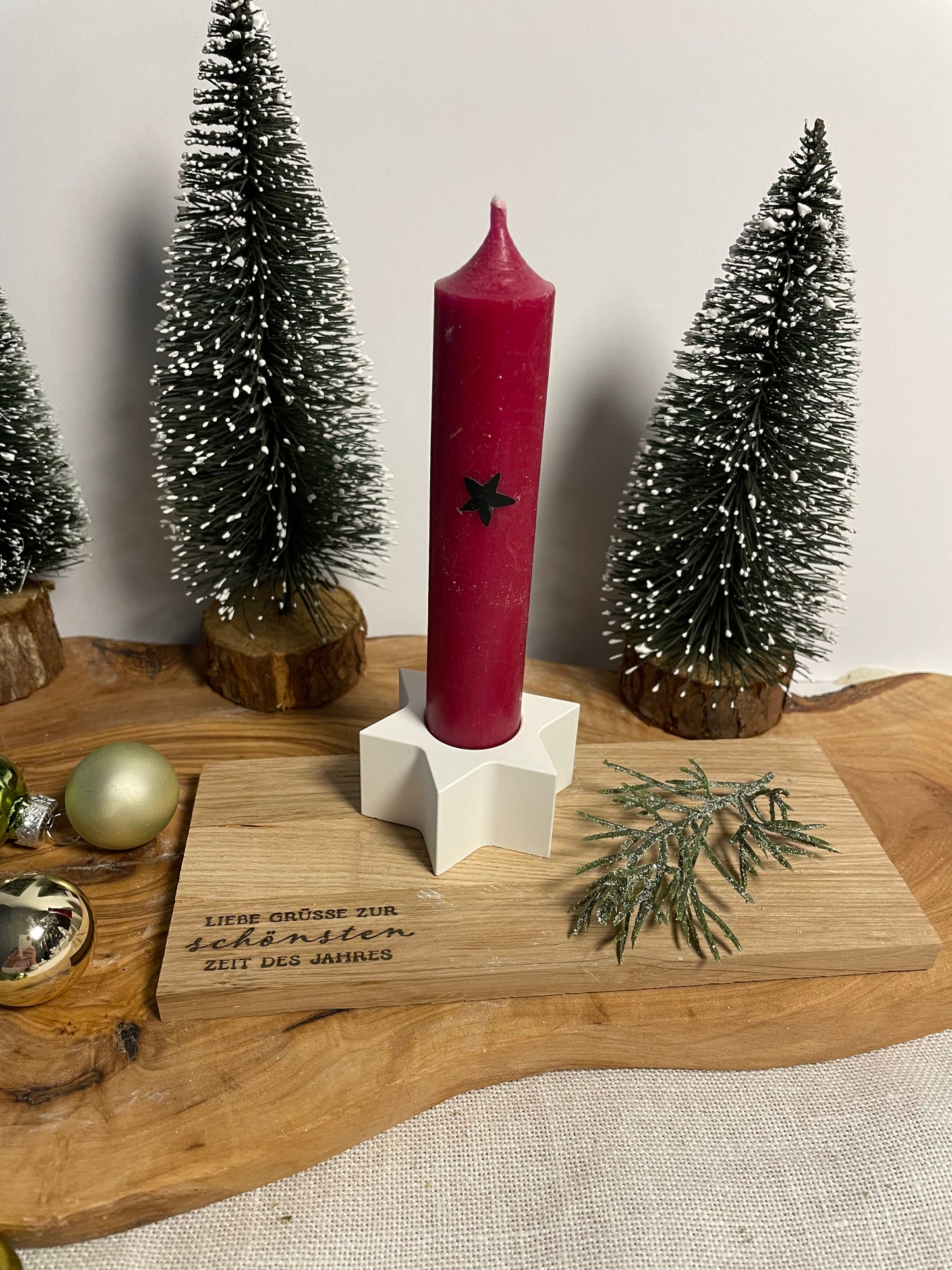 Geschenkset zu Weihnachten / Adventszeit / Mitbringsel / Kleinigkeit / Kerze / Weihnachtsgeschenk / Wichtelgeschenk