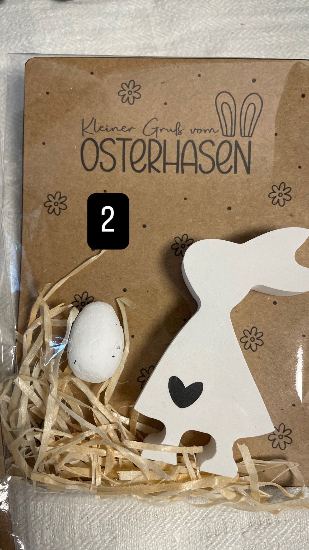 Ostermitbringsel, kleines Geschenk, Osterhase